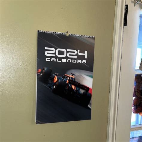 F1 Wall Calendar