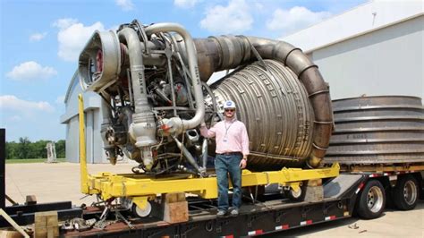 F1 rocket engine testing