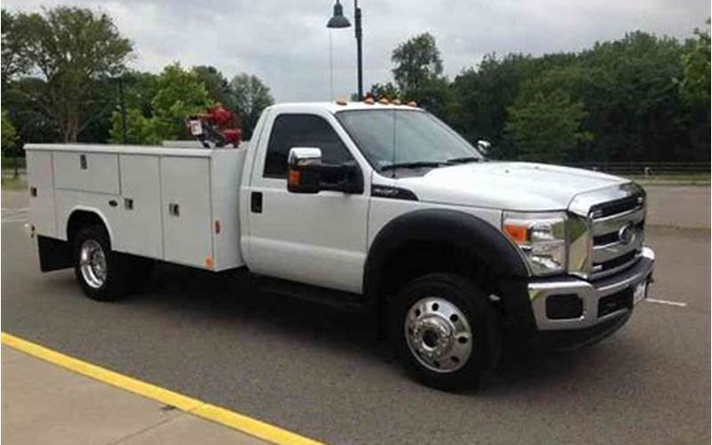 F450 Service Truck Features