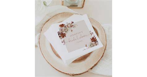 FAQ:  Fall Wedding Napkins