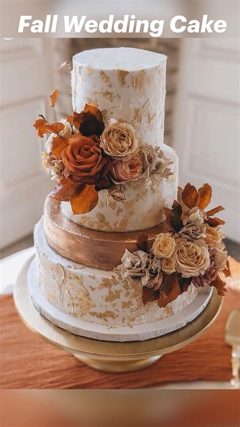FAQ: Beautiful Fall Wedding Cakes