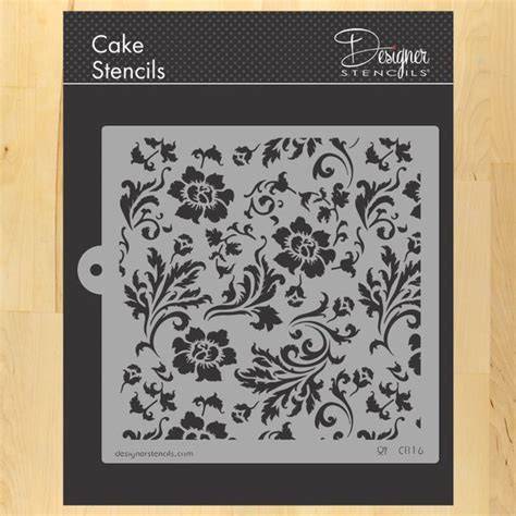 FAQ: Flower Cake Stencils