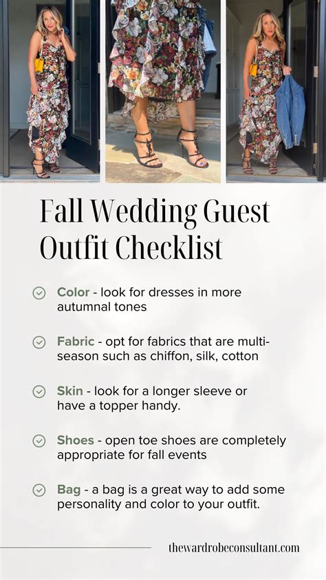 FAQ: October Wedding Guest Attire