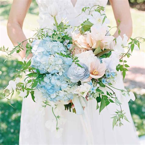 FAQ: Turquoise Hydrangea Wedding Bouquets