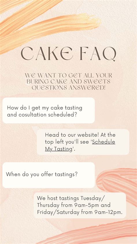 FAQ Cake