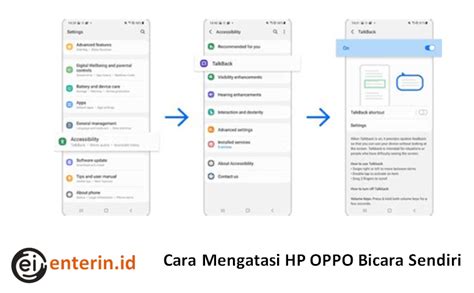 Pertanyaan umum seputar masalah HP OPPO yang mengeluarkan suara karena TalkBack