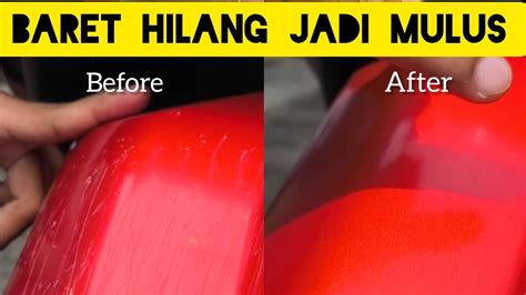 FAQ Hilangkan Baret Mobil Merah