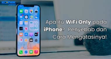 Ilustrasi FAQ seputar iPhone yang hanya bisa menggunakan WiFi