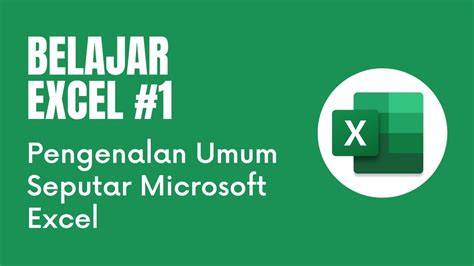 FAQ seputar Belajar Excel