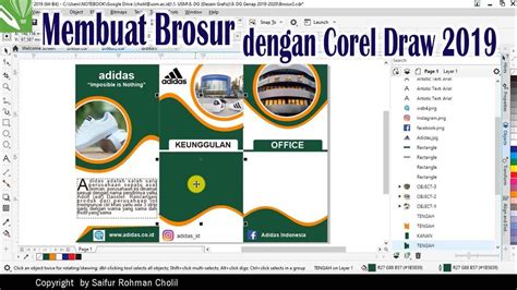 FAQ tutorial membuat brosur di coreldraw