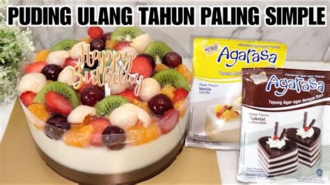 Tutorial Membuat Puding Ulang Tahun