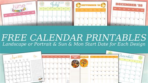 FAQs About Printable Calendars