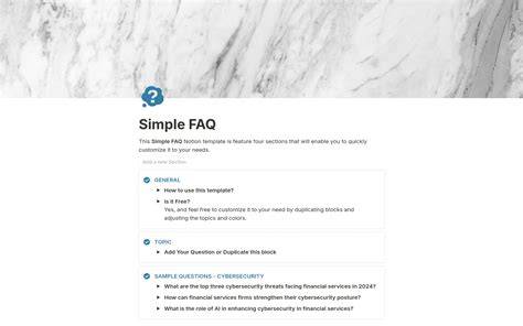 FAQs