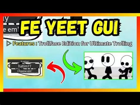 FE Yeet Trolling GUI - Pastebin.com