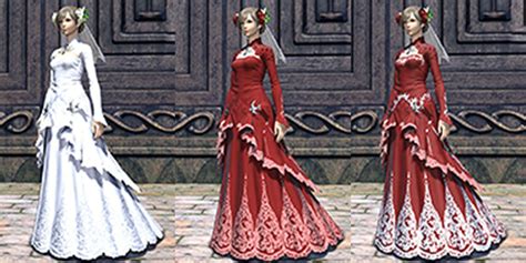 FFXIV Wedding Dress Differences Explained