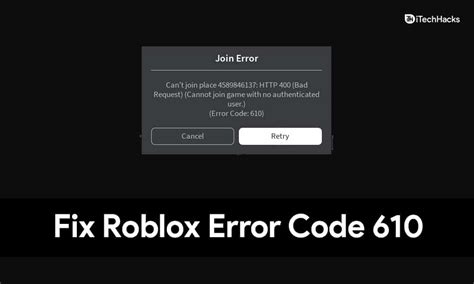 FIX: Roblox Error 610 | Roblox Den