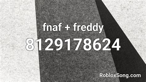 FNAF Music Roblox ID