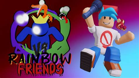 FNF Roblox Rainbow Friends vs Blue