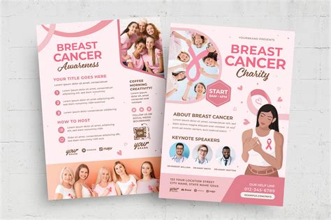 FREE 19+ Breast Cancer Flyer Templates in PSD | AI | InDesign | MS Word