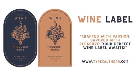 FREE 6+ Sample Wine Labels in PSD | EPS | AI
