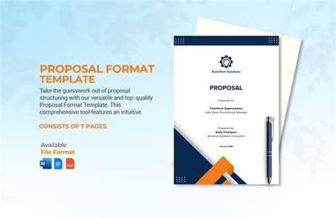 FREE 7+ MS Word Proposal Samples in PDF | MS Word
