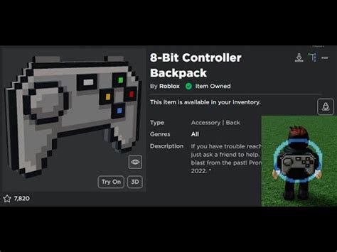 FREE ACCESSORY! HOW TO GET 8-Bit Controller Backpack 