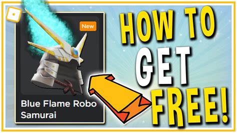 FREE ACCESSORY! HOW TO GET Blue Flame Robo Samurai 