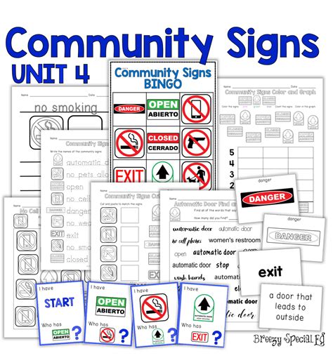 Free Printable Community Sign Images