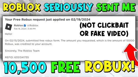 FREE ROBUX.. Seriously.. - YouTube