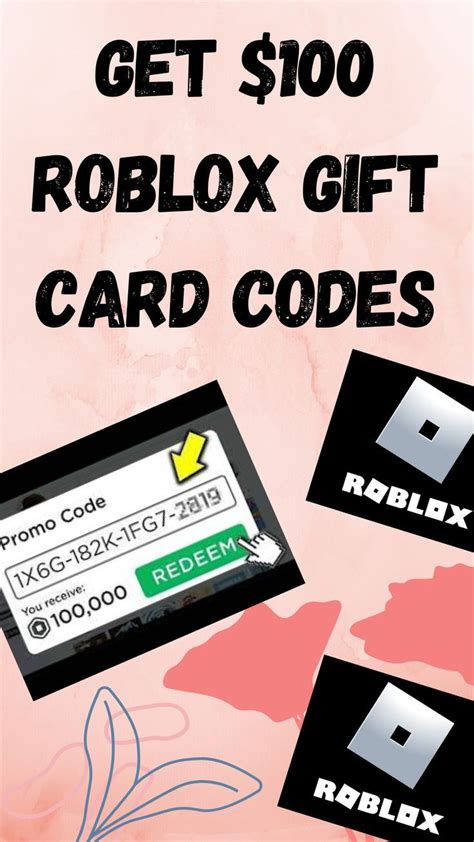 FREE Roblox Gift Card Codes 2023 Unused List (Updated Daily)