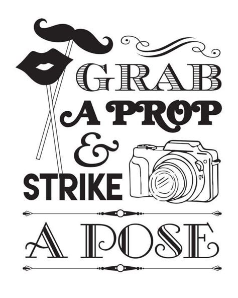 Free Printable Grab A Prop