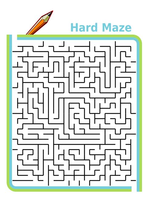 Frree Printable Mazes For Kids