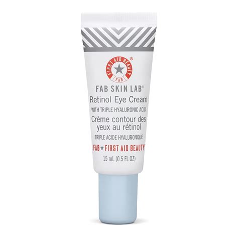 Revitalize your eyes with Fab Skin Lab Retinol Eye Cream and say goodbye to under-eye bags and wrinkles!