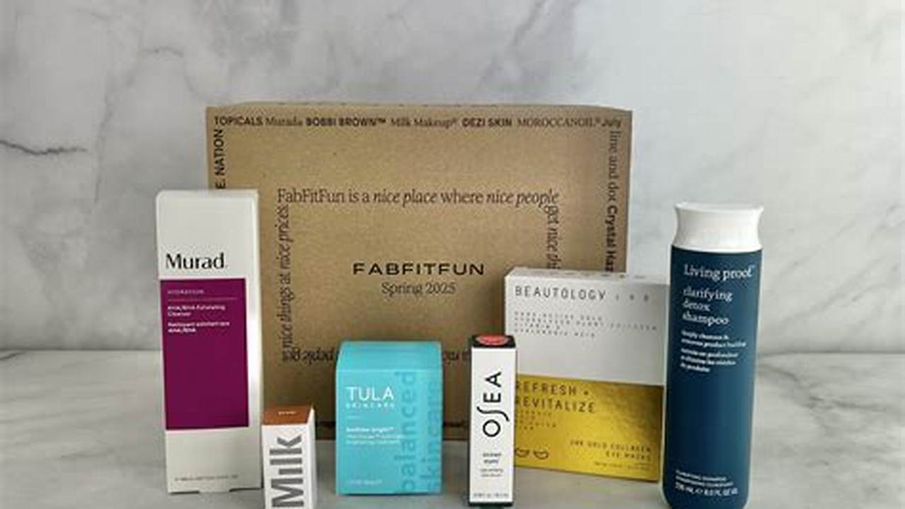 Fabfitfun Spring 2025 Boxes