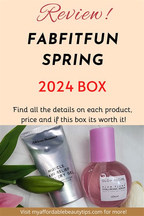 Fabfitfun 2024 Spring Box Choices