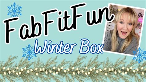 Fabfitfun Winter Box 2024