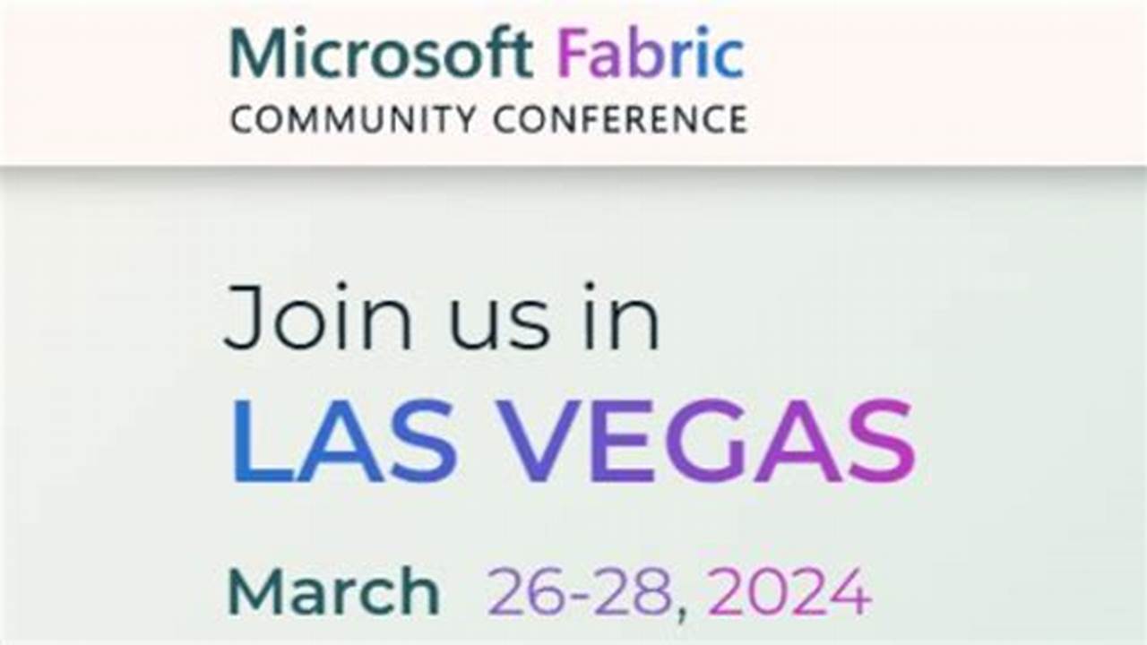 Fabric Conference Vegas 2024