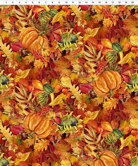Fabric Fall Leaves