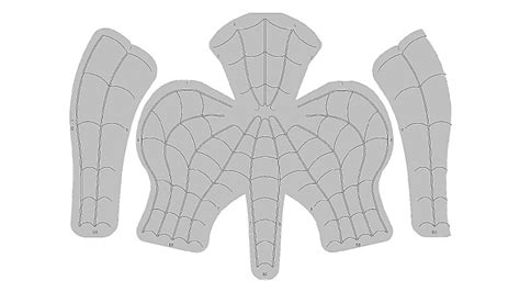 Fabric Spiderman Mask Template