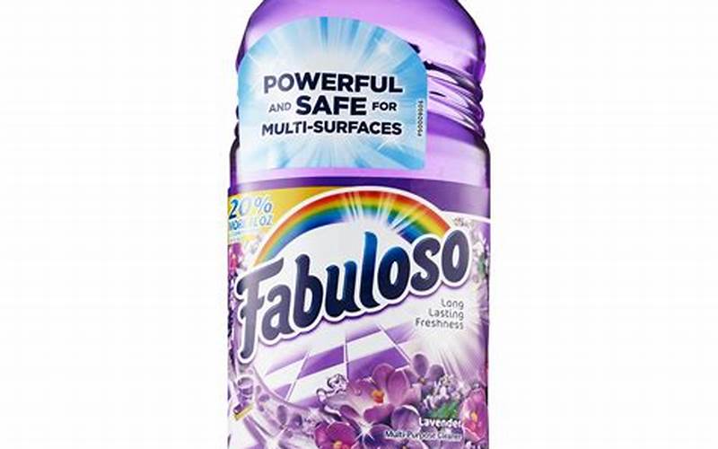 Fabuloso Cleaner Without Ammonia