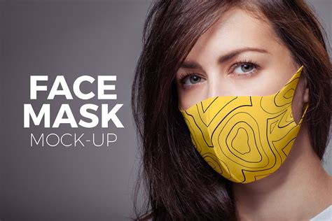 Face Mask Mockup