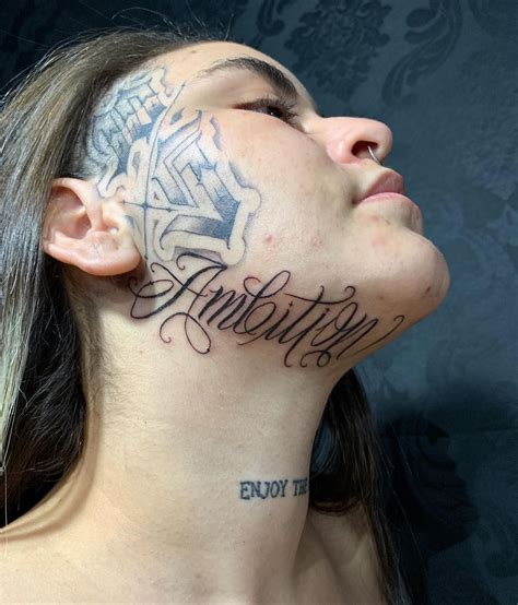 Face Name Tattoos