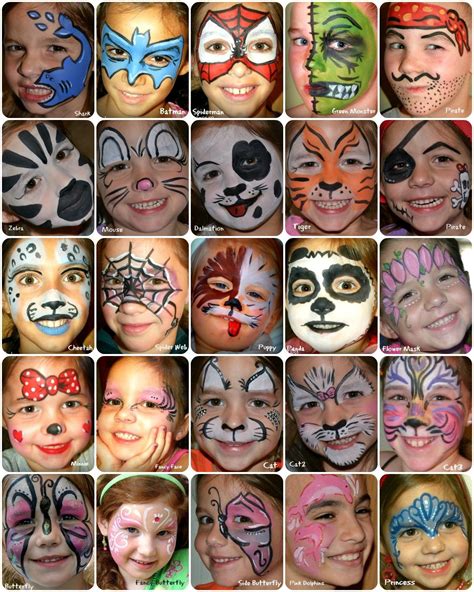 Face Paint Patterns