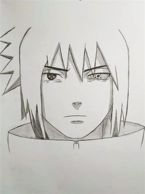 Face Sasuke And Naruto Drawing