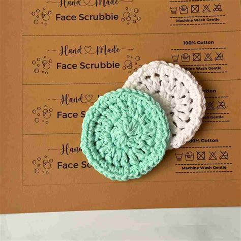 Face Scrubbie Crochet