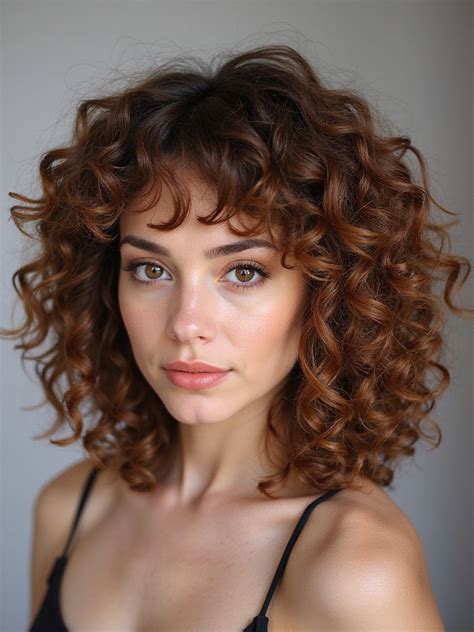 Face Shape Considerations for Curly Shag
