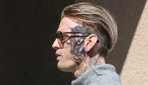 Face Tattoo Aaron Carter