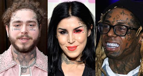 Face Tattoos Celebrities