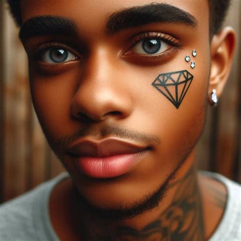 Face Tattoos Diamond