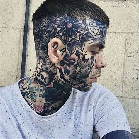 Face Tattoos For Men